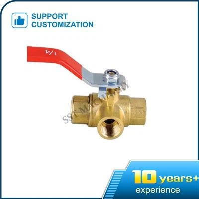 Three way Mini Ball Valve